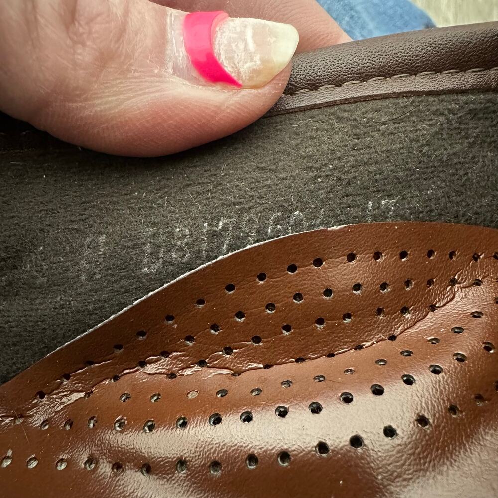 Women's SAS Brown Leather Horsebit Loafers Tripad Comfort Slip-Ons Size 7.5 - Picture 11 of 11
